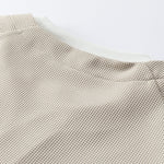 Raglan Sleeve 2 In 1 Waffle T-Shirt & Single Pleat Drawstring Straight Leg Pants