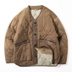 Vintage Loose Button Casual Jacket