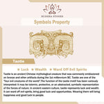 Buddha Stones Lucky FengShui Mythological Creature Taotie Wealth Necklace Pendant
