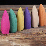 Buddha Stones Halloween Pumpkins Ghost Resin Backflow Smoke Fountain Incense Burner Decoration