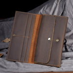 Retro Bifold Minimalist Leather Wallet