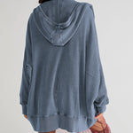 Zeagoo Women's Cardigan Zipper Sweater Loungewear Outerwear Hoodie Long Jacket
