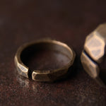 Buddha Stones Tibetan Simple Design Copper Wealth Ring