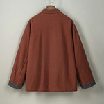 Fleece Lined Warm Padded Frog Button Hanfu Cardigan
