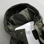 Retro Loose-fitting Mid-length Hooded Trench Coat