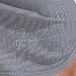 Men's waffle texture letter embroidered casual sports shorts