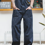 Retro Denim Overalls