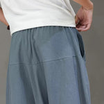 Drop-crotch Loose Lantern Harem Pants