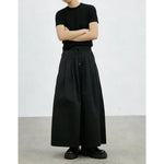 Unisex High-Waisted Loose Wide-Leg Pants