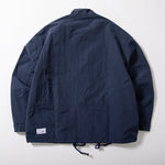 Workwear Loose Windproof Stand Collar Jacket