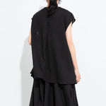 Women's Fitted Waist Irregular Loose Vest