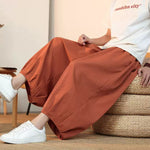 Lantern Loose Casual Cropped Pants