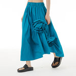 Three-dimensional Irregular Flower Bud Skirt