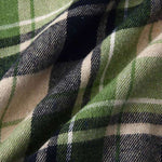 Men's casual plaid thin hooded jacket