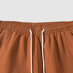 Men's solid color casual versatile quick-drying shorts