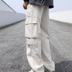 Multi Pockets  cargo long pants