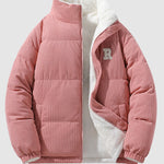 Men's Double-sided Corduroy Puffer Cotton Jacket