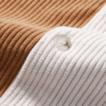 Colorblock Corduroy Shirt