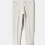 Slim Fit Tapered Cropped Trousers