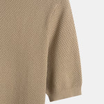 Pineapple Texture Knit T-Shirt