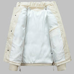 Men's corduroy thickened stand collar Puffer Jacket