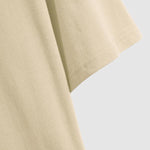 Men's solid color cotton basic round neck short-sleeved T-shirt