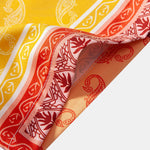 Paisley Border Button Up Shirt & Swim Shorts