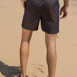 Men's Solid Color Casual Quick-Drying Beach Shorts