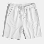 Striped Jacquard Drawstring Shorts