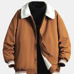 Teddy Lined Baseball Jacket
