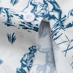 Cowboy Print Button Up Shirt