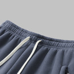 Men's Fleece-lined Thermal Drawstring Pocket Casual Pants