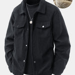 Teddy Lined Pocket Corduroy Jacket