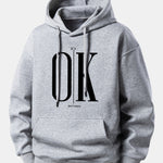 OK Print Relax Fit Hoodie