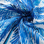Leaf Island Print Button Up Shirt