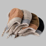 Men's Patchwork Windproof Warm Trooper Trapper Hat