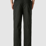 Men's imitation cotton and linen solid color loose casual pants