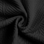 Mens Geometric Retro Jacquard Drawstring Shorts