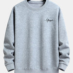 Blessed Print Relax Fit Sweatshirt