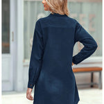 Zeagoo Women's Cotton Shirt Dress