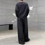 Simple Round Neck Knitted T-shirt