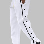 Men's loose straight casual drawstring pants