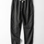 Linen Look Patchwork Bowling Shirt & Straight Leg Linen Pants
