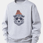 Chicago Bear Print Relax Fit Sweatshirt