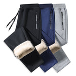 3 Pieces Warm Fleece-Lined Straight Leg Pants