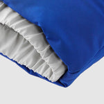 MEN'S  Spliced Fluffy Hooded Quilted Padded Jacket