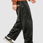 Men's Corduroy Loose Cargo Casual Pants