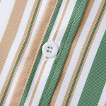 Men's Colorful Striped Long Sleeve Casual Shirt