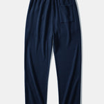 Drawstring Knitted Waffle Pants