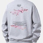Tokyo Osaka Print Relax Fit Sweatshirt